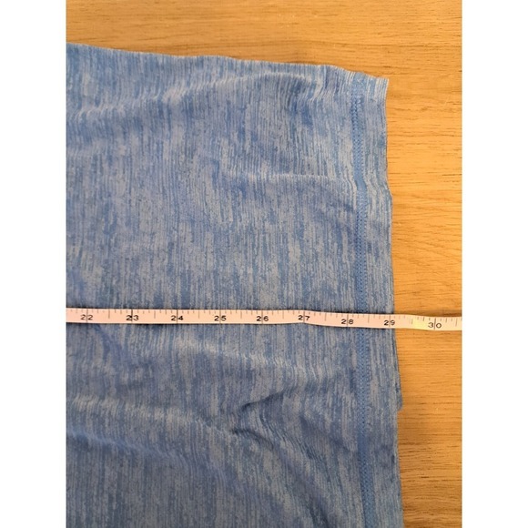 Spyder Rash Gaurd T Shirt Mens L Blue Short Sleeve Swim UPF 30+ - Picture 6 of 6